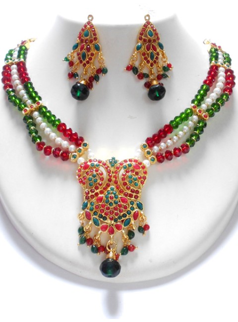Polki Jewellery Set